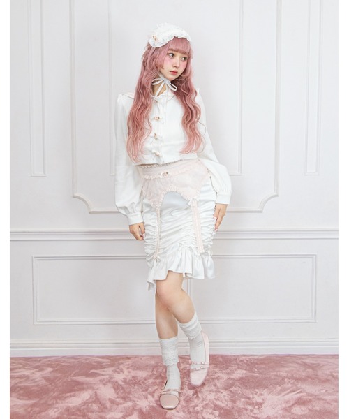 Fiorforte(フィオルフォルテ)の「sailor petit rose sweat(ブルゾン・レディース・ホワイト/ピンク・FREE)」の16枚目の写真