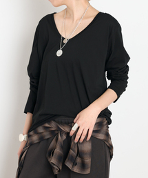 AP STUDIO | Low-necked T-sh(Tシャツ/カットソー)
