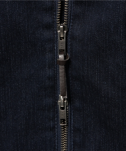 CIAOPANIC TYPY(チャオパニックティピー)の「【ベイビースキンタッチ】パウダー起毛デニムMA-1(ブルゾン・メンズ・インディゴブルー・LARGE/MEDIUM/SMALL)」の8枚目の写真