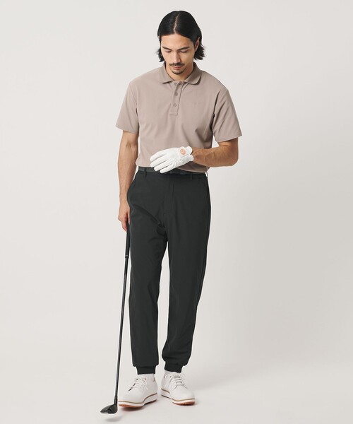 UNITED ARROWS GOLF(ユナイテッドアローズゴルフ)の「メンズ メッシュ ポロシャツ UV 吸水速乾 通気性(ポロシャツ・メンズ・ベージュ/ネイビー・M/L/XL)」の10枚目の写真