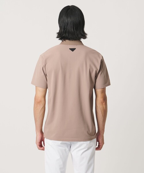 UNITED ARROWS GOLF(ユナイテッドアローズゴルフ)の「メンズ メッシュ ポロシャツ UV 吸水速乾 通気性(ポロシャツ・メンズ・ベージュ/ネイビー・M/L/XL)」の17枚目の写真