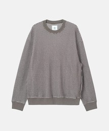 SEAGREEN(シーグリーン) ONI WAFFLE PULLOVER オニワッフルプルオーバー