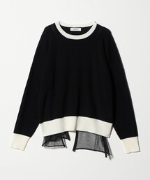 ＜sulvam＞ LAYERED PO/ニット