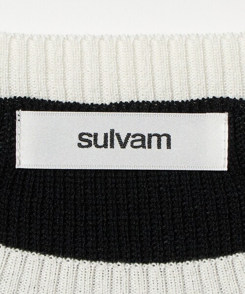 sulvam(サルバム)の「<sulvam> LAYERED PO/ニット(ニット/セーター・メンズ・ホワイト/ブラック・M/L)」の11枚目の写真