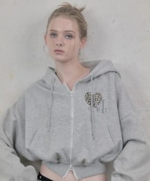 ◇MUCENT◇ブランド直輸入正規品/着丈のサイズが選べる/シエラホピハートフードパーカー Sierra Hoppy Heart Hooded Zip-Up Unisex