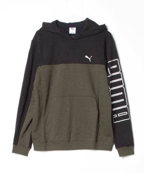 PUMA（プーマ）の「プーマ PUMA ESS スウェットフーディー TR（パーカー・メンズ・ブラック/ブラック×ホワイト/グレー・L/LL/3L/S/M）」の12枚目の写真