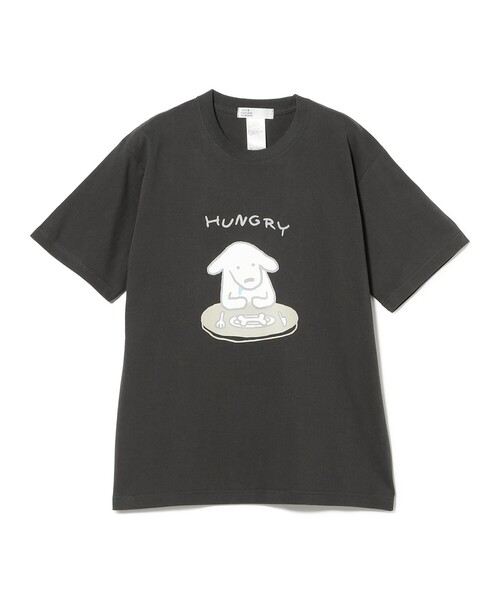 TOKYO CULTUART by BEAMS(トウキョウカルチャートバイビームス)の「matsui / HUNGRY T-Shirt(Tシャツ/カットソー・メンズ・ホワイト/ブラック系その他4・X-LARGE/LARGE/MEDIUM/SMALL)」の2枚目の写真