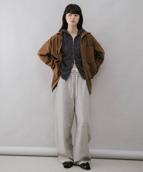 duei(デュイ)の「コーデュロイシャツ(シャツ/ブラウス・レディース・アイボリー/ブラウン・FREE)」の16枚目の写真