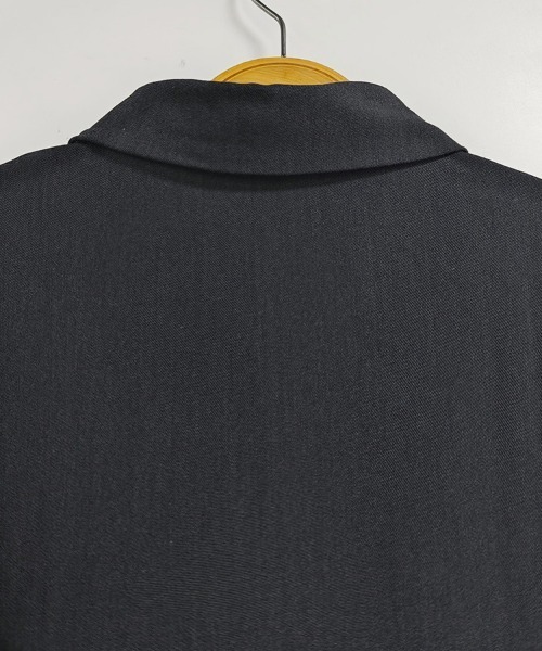 ONEP STAR(ワンピスター)の「襟付きフロントボタンベーシックシャツ(シャツ/ブラウス・レディース・グレー・LARGE/X-LARGE/MEDIUM)」の2枚目の写真