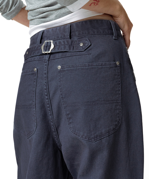 DECET WOMEN（デケット ウーマン）の「Cinchback バレルワイドパンツ DCWPT022NAVY（その他パンツ・レディース・その他・SMALL/MEDIUM/LARGE/X-SMALL）」の4枚目の写真