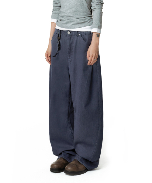 DECET WOMEN（デケット ウーマン）の「Cinchback バレルワイドパンツ DCWPT022NAVY（その他パンツ・レディース・その他・SMALL/MEDIUM/LARGE/X-SMALL）」の11枚目の写真