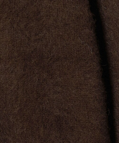 BEAUTY&YOUTH UNITED ARROWS(ビューティーアンドユースユナイテッドアローズ)の「フォックスカシミヤブレンド クルーネック ニットプルオーバー(ニット/セーター・レディース・ダークブラウン/ナチュラル/ブラック/レッド・FREE)」の20枚目の写真