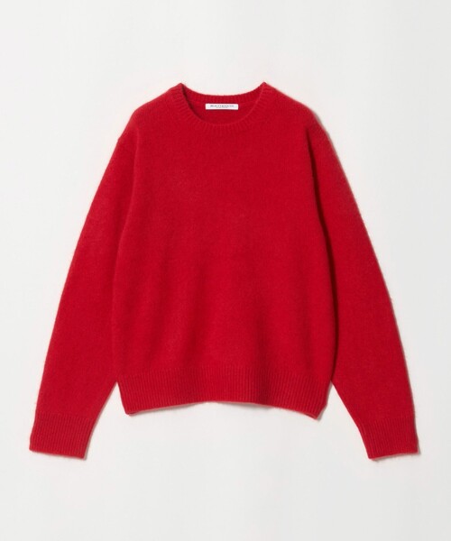BEAUTY&YOUTH UNITED ARROWS(ビューティーアンドユースユナイテッドアローズ)の「フォックスカシミヤブレンド クルーネック ニットプルオーバー(ニット/セーター・レディース・ダークブラウン/ナチュラル/ブラック/レッド・FREE)」の21枚目の写真