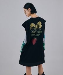 NON TOKYO/ノントーキョー/PRINT NO-SLEEVE T-SHIRT(STRAWBERRY)プリントノースリーブTシャツ(イチゴ)
