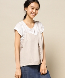 INTERPLANET | パウダーポプリンキャミ(キャミソール)