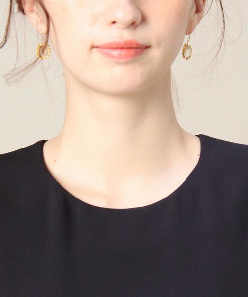 BEAUTY&YOUTH UNITED ARROWS（ビューティーアンドユースユナイテッドアローズ）の「BY レイヤードノースリーブオールインワン◆（つなぎ/オールインワン・レディース・オリーブ/ネイビー・MEDIUM/SMALL）」の7枚目の写真