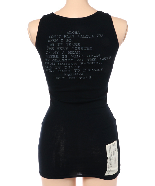 OLD BETTY'S（オールドベティーズ）の「ALOHA Cotton Rib Tank Top/コットンリブタンクトップ（タンクトップ・レディース・オフホワイト/キナリ/ベージュ/サンドベージュ/ボルドー/ネイビー/ラベンダー/アイボリー/ブラック/グレイッシュベージュ/レッド・FREE）」の17枚目の写真