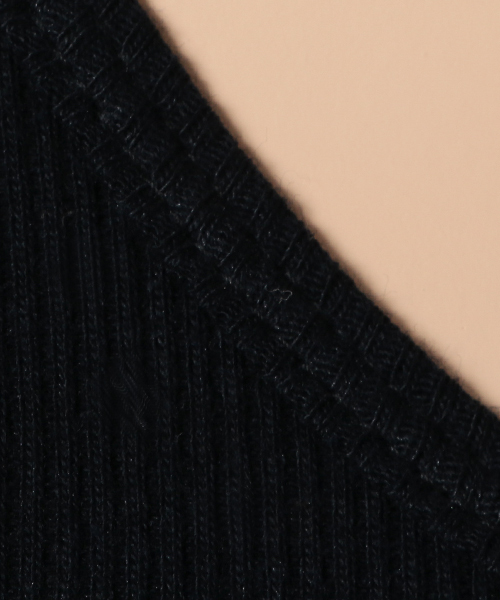 OLD BETTY'S（オールドベティーズ）の「ALOHA Cotton Rib Tank Top/コットンリブタンクトップ（タンクトップ・レディース・オフホワイト/キナリ/ベージュ/サンドベージュ/ボルドー/ネイビー/ラベンダー/アイボリー/ブラック/グレイッシュベージュ/レッド・FREE）」の16枚目の写真