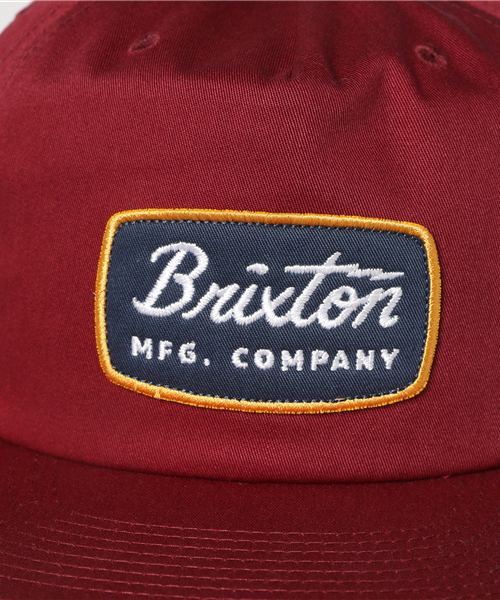 BRIXTON(ブリクストン)の「BRIXTON SNAPBACK CAP JOLT HP BURGUNDY(キャップ・メンズ・バーガンディー・FREE)」の4枚目の写真