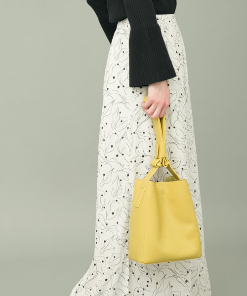 KBF+（ケービーエフプラス）の「KBF+　2ｗａｙバケツＢＡＧ（ショルダーバッグ・レディース・クリーム/ブラック/イエロー・ONE）」の12枚目の写真