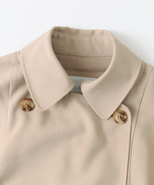 URBAN RESEARCH（アーバンリサーチ）の「UR コクーンドレープトレンチコート（トレンチコート・レディース・ベージュ/ネイビー/カーキ・FREE）」の6枚目の写真