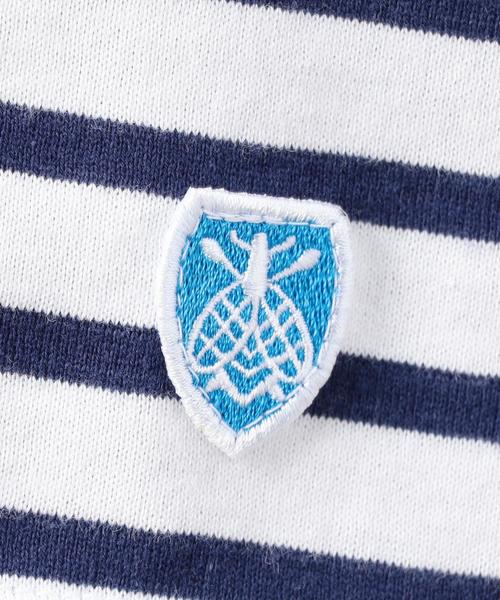 BEAUTY&YOUTH UNITED ARROWS（ビューティーアンドユースユナイテッドアローズ）の「＜ORCIVAL＞ワイドボーダーロングスリーブプルオーバー（Tシャツ/カットソー・レディース・ホワイト/レッド/ネイビー・FREE）」の10枚目の写真