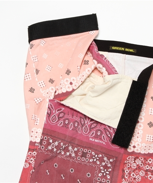 GREEN BOWL(グリーンボウル)の「GREENBOWL Bandana Pattern Easy Short Pants/グリーンボウルバンダナパターンイージーショートパンツ(その他パンツ・メンズ・イエロー/レッド・38/36)」の10枚目の写真