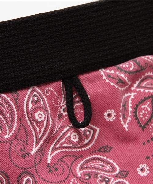 GREEN BOWL(グリーンボウル)の「GREENBOWL Bandana Pattern Easy Short Pants/グリーンボウルバンダナパターンイージーショートパンツ(その他パンツ・メンズ・イエロー/レッド・38/36)」の11枚目の写真