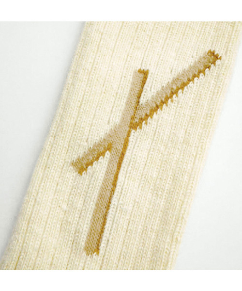 シロップ．（シロップ．）の「お弁当靴下（ソックス/靴下・レディース・ホワイト/ベージュ・ONE SIZE）」の5枚目の写真