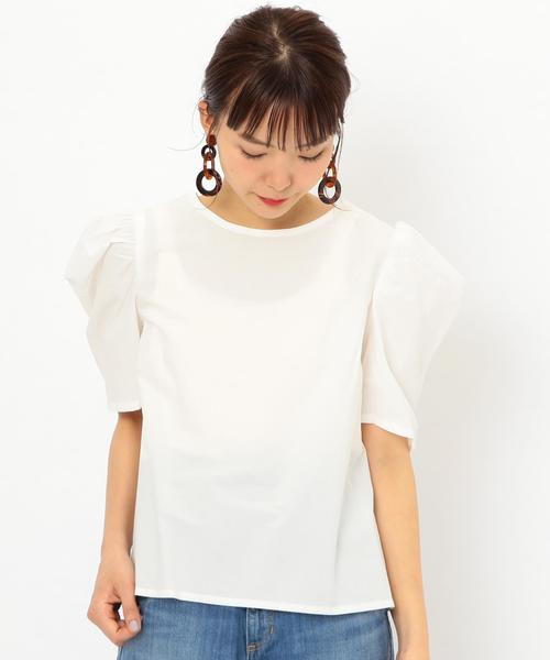 Another Edition(アナザーエディション)の「パフスリーブブラウス3 ◆(シャツ/ブラウス・レディース・レッド/ブラック/オフホワイト・FREE)」の2枚目の写真