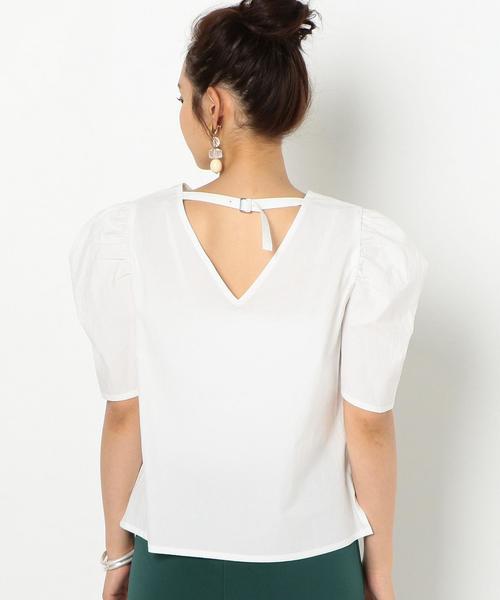 Another Edition(アナザーエディション)の「パフスリーブブラウス3 ◆(シャツ/ブラウス・レディース・レッド/ブラック/オフホワイト・FREE)」の9枚目の写真