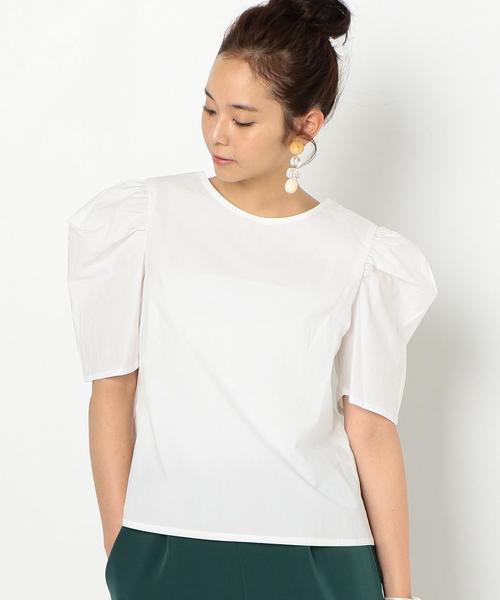 Another Edition(アナザーエディション)の「パフスリーブブラウス3 ◆(シャツ/ブラウス・レディース・レッド/ブラック/オフホワイト・FREE)」の12枚目の写真