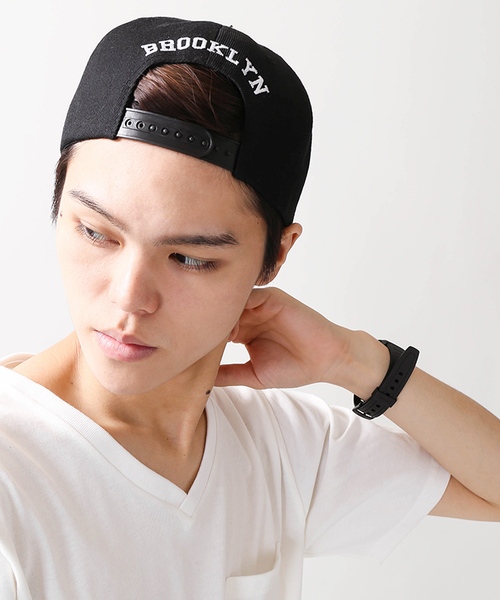 WEGO(ウィゴー)の「WEGO/NYCベースボールキャップ(キャップ・メンズ・ホワイト/ネイビー/ブラック・FREE)」の17枚目の写真