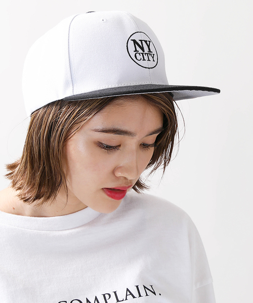 WEGO(ウィゴー)の「WEGO/NYCベースボールキャップ(キャップ・メンズ・ホワイト/ネイビー/ブラック・FREE)」の9枚目の写真