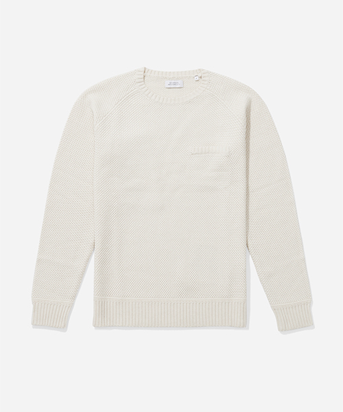 Saturdays NYC(サタデーズ ニューヨークシティ )の「Keith Sweater(ニット/セーター・メンズ・ブラック/オフホワイト・L/XS/M/S/XL)」の12枚目の写真
