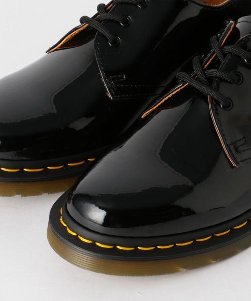 Dr. Martens(ドクターマーチン)の「<Dr. Martens>パテントレザー3アイレットシューズ ◆(ドレスシューズ・レディース・ブラック・6/3/5/4)」の6枚目の写真
