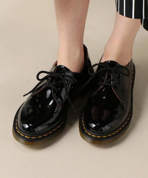 Dr. Martens(ドクターマーチン)の「<Dr. Martens>パテントレザー3アイレットシューズ ◆(ドレスシューズ・レディース・ブラック・6/3/5/4)」の10枚目の写真