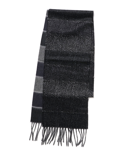 Fiorio（フィオリオ）の「【FIORIO】 RESIMENTAL SC（マフラー・メンズ・ベージュ/ネイビー/オレンジ・FREE）」の5枚目の写真