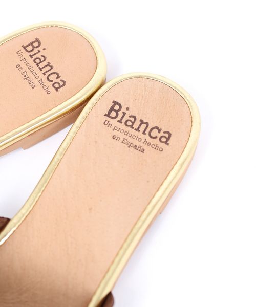 BIANCA（ビアンカ）の「【WEB限定】BIANCA:クロスストラップサンダル◇（サンダル・レディース・ブラウン/ピンク/オレンジ・30/40/50）」の7枚目の写真