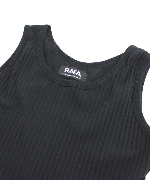 RNA（アールエヌエー）の「M0879 Wヘムタンクトップ（タンクトップ・レディース・ホワイト/ブラック/レッド/杢グレー・MEDIUM）」の11枚目の写真