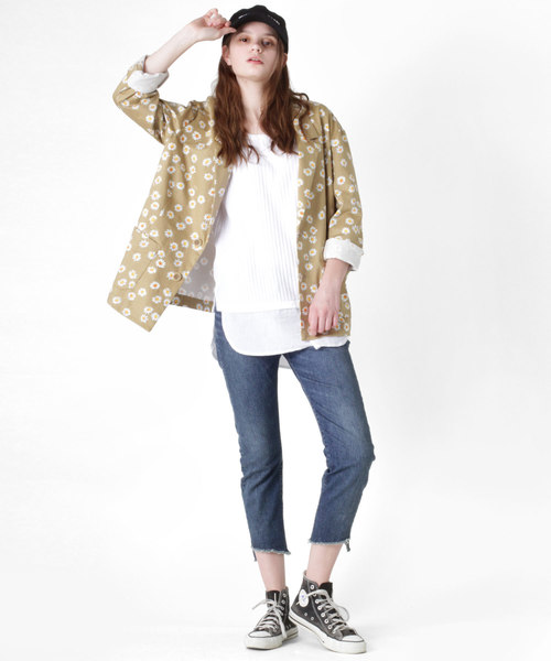 RNA（アールエヌエー）の「M0879 Wヘムタンクトップ（タンクトップ・レディース・ホワイト/ブラック/レッド/杢グレー・MEDIUM）」の15枚目の写真