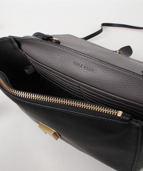 COLE HAAN（コールハーン）の「ケイデン クロスボディ womens（メッセンジャーバッグ・レディース・ブラック・OSFA）」の2枚目の写真
