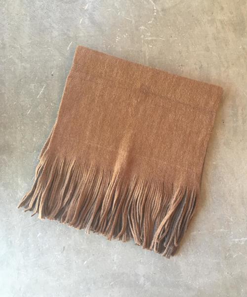 Banner Barrett（バナーバレット）の「【WEB限定】フリンジストール（ストール/ショール・レディース・グレー/ベージュ/ブラック・FREE）」の8枚目の写真
