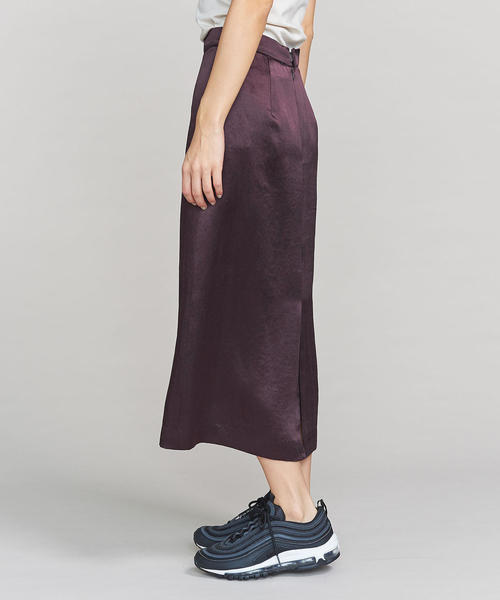 BEAUTY&YOUTH UNITED ARROWS(ビューティーアンドユースユナイテッドアローズ)の「BY サテンタイトスカート ◆(スカート・レディース・オリーブ/ネイビー/ダークブラウン・LARGE/MEDIUM/SMALL)」の18枚目の写真