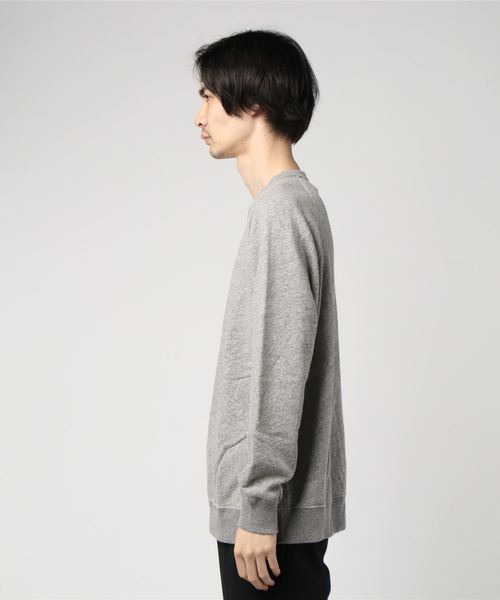 Good On（グッドオン）の「グッドオン LONG SLEEVE RAGLAN CREW SWEAT GOBW-101（スウェット・メンズ・ブラック/ネイビー/グレー/オリーブ/イエロー・S/M/L/LL）」の6枚目の写真