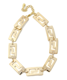 goocy | 【goocy】カクカクプレートチェーンチョーカー(ネックレス)