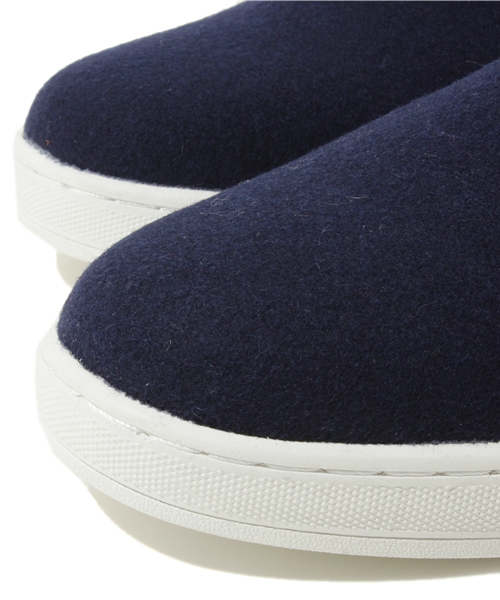 WEGO（ウィゴー）の「WEGO/スリッポンスニーカー（スニーカー・メンズ・ダークグレー/ネイビー/レッド・26.5/27.5）」の9枚目の写真