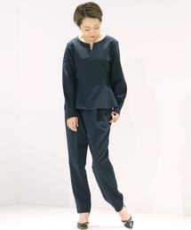 テアライカ　Wクロスセットアップ　ブラウス×パンツ
