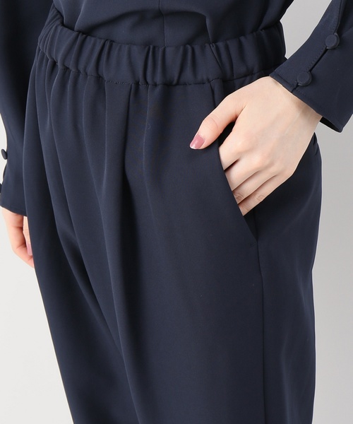 JOINT WORKS（ジョイントワークス）の「テアライカ　Wクロスセットアップ　ブラウス×パンツ（ワンピース・レディース・ベージュ/ネイビー・FREE）」の20枚目の写真