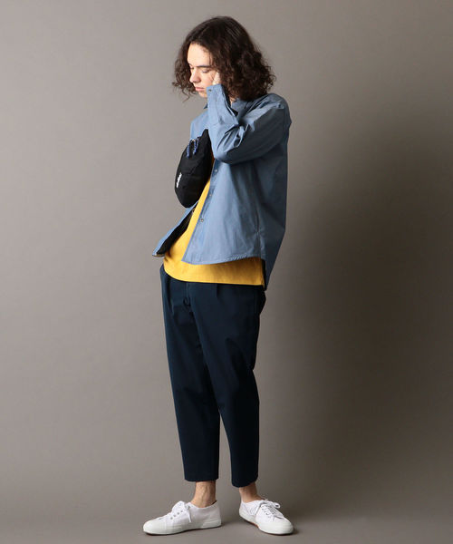 SHIPS JET BLUE（シップスジェットブルー）の「SHIPS JET BLUE: ムーブフィット テーパードイージーパンツ◇（その他パンツ・メンズ・チャコールグレー/ブラック/ネイビー・SMALL/MEDIUM/LARGE/X-SMALL）」の13枚目の写真